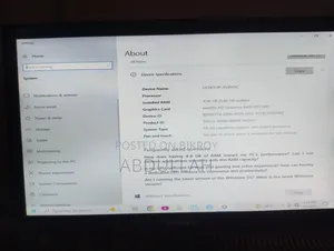 Desktop Computer Asus 4GB Intel Core i3 SSHD+SSD 500GB