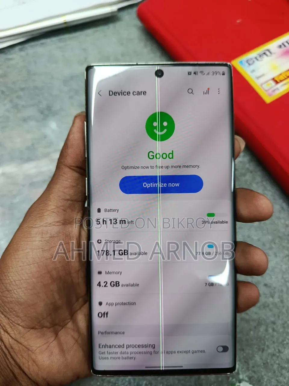 Samsung Galaxy Note 10 Plus 256 GB Silver