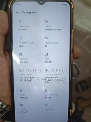 Realme C12 32 GB Red