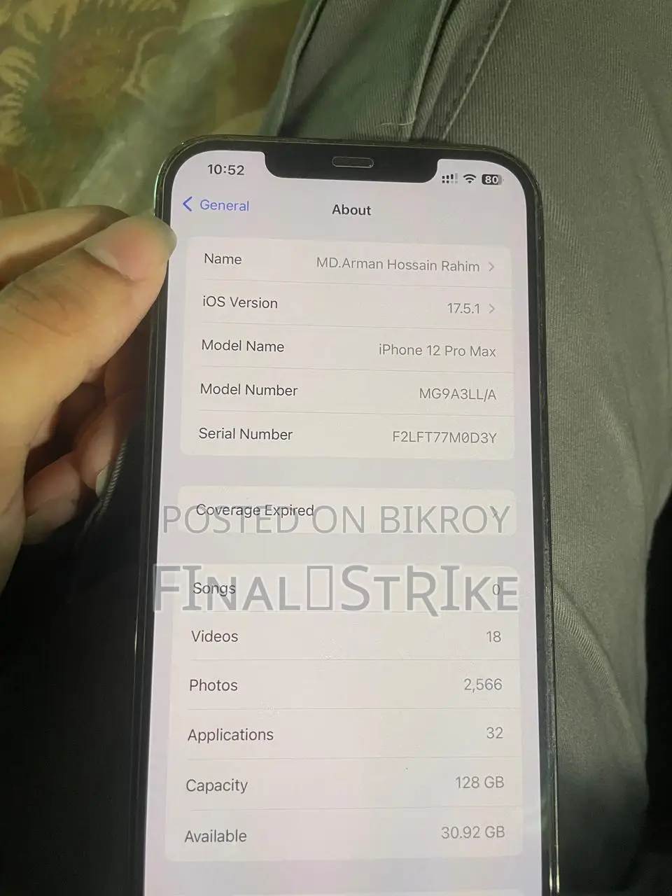 Apple iPhone 12 Pro Max 128 GB
