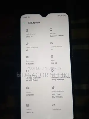 Oppo F9 64 GB Purple