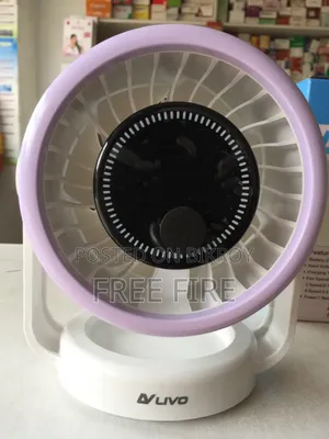 Livo High Speed-Turbo Rechargeable Fan (Model: Lv-2601) Free Delivery