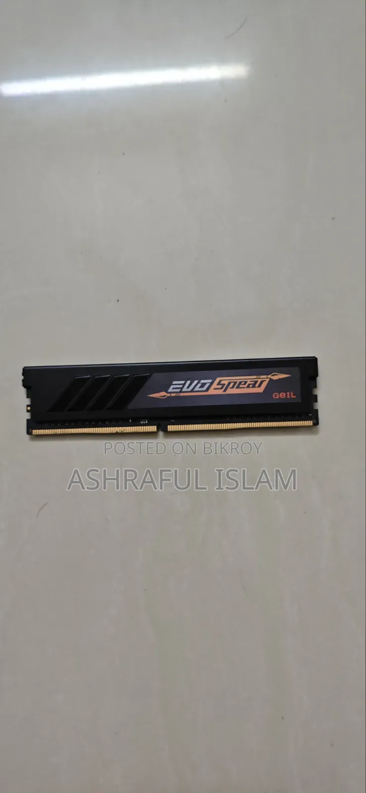 Geil Evo Spear 8gb 2400mhz Ddr4 Ram With Heat Sink