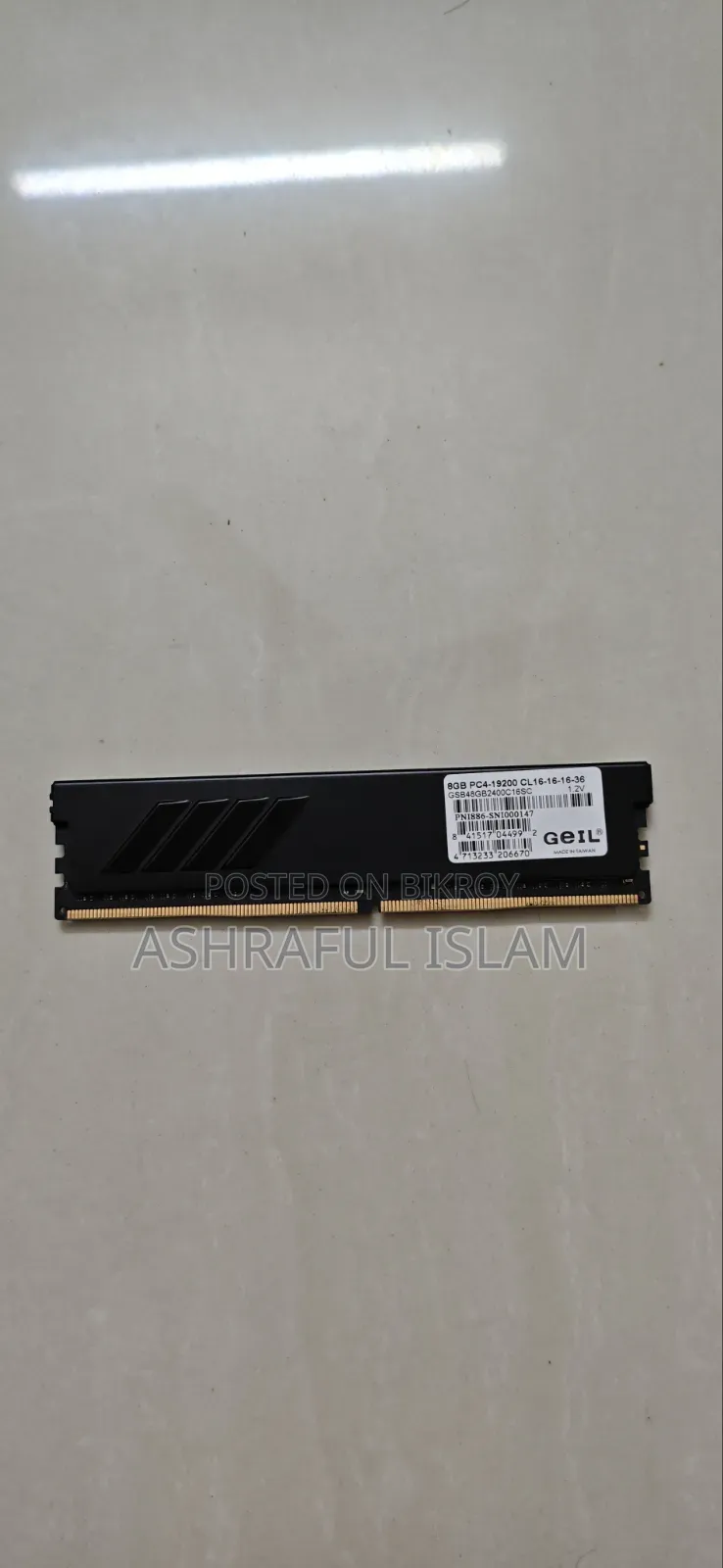 Geil Evo Spear 8gb 2400mhz Ddr4 Ram With Heat Sink