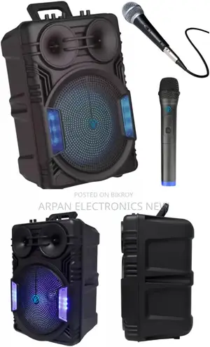 Greatnice GTS-2069 Wireless Speaker Led Light 12 Inch Portable Speaker