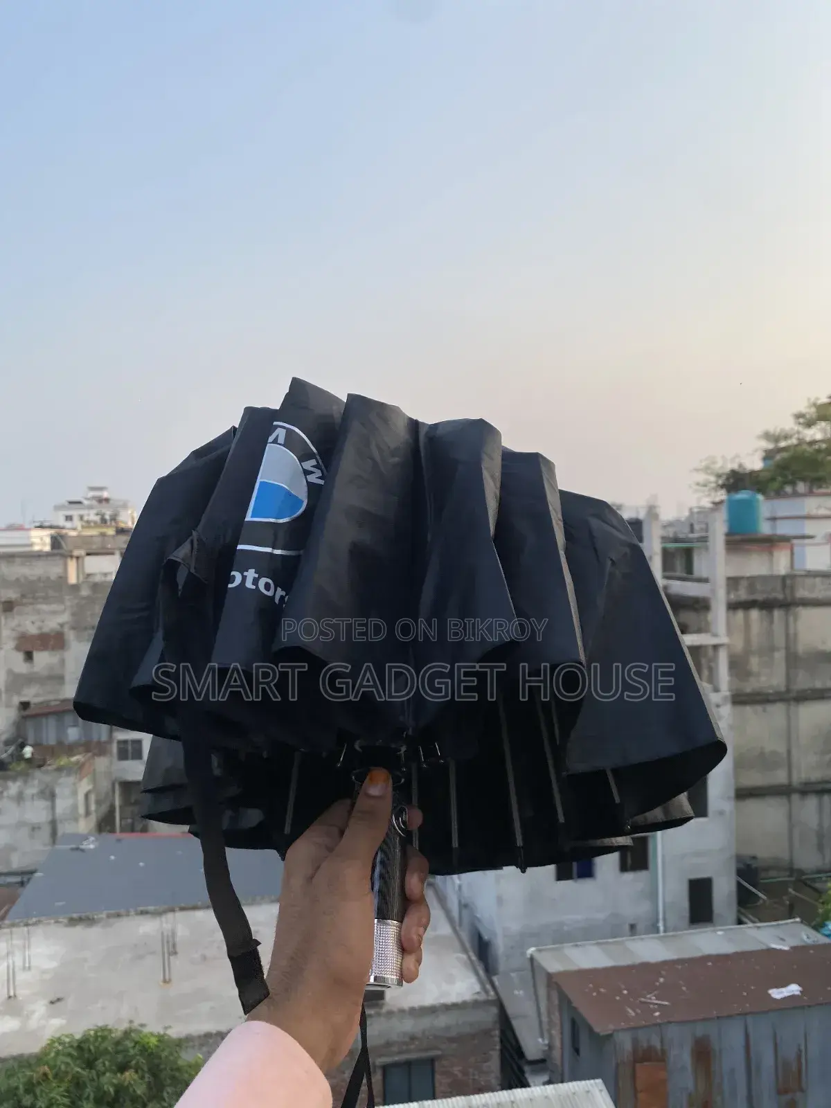 ১৬ সিকের (৩+২) রিবসের প্রিমিয়াম Bmw ছাতা!