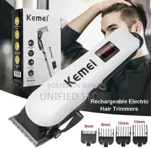 Kemei KM-809A Professional Rechargeable Hair Clipper Trimmer