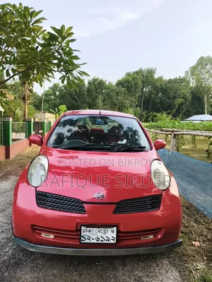 Nissan March 2003 Red