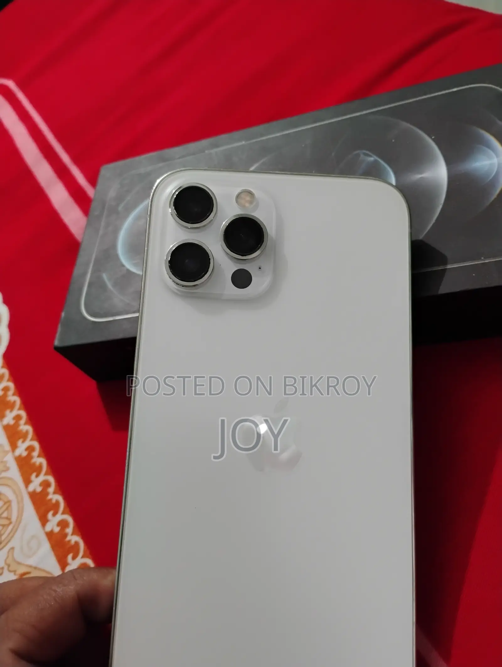 Apple iPhone 12 Pro Max ১২৮ জিবি সিলভার