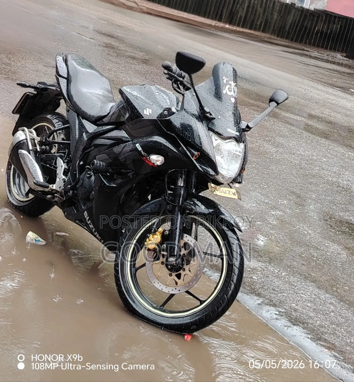 Suzuki Gixxer SF 2019 Black