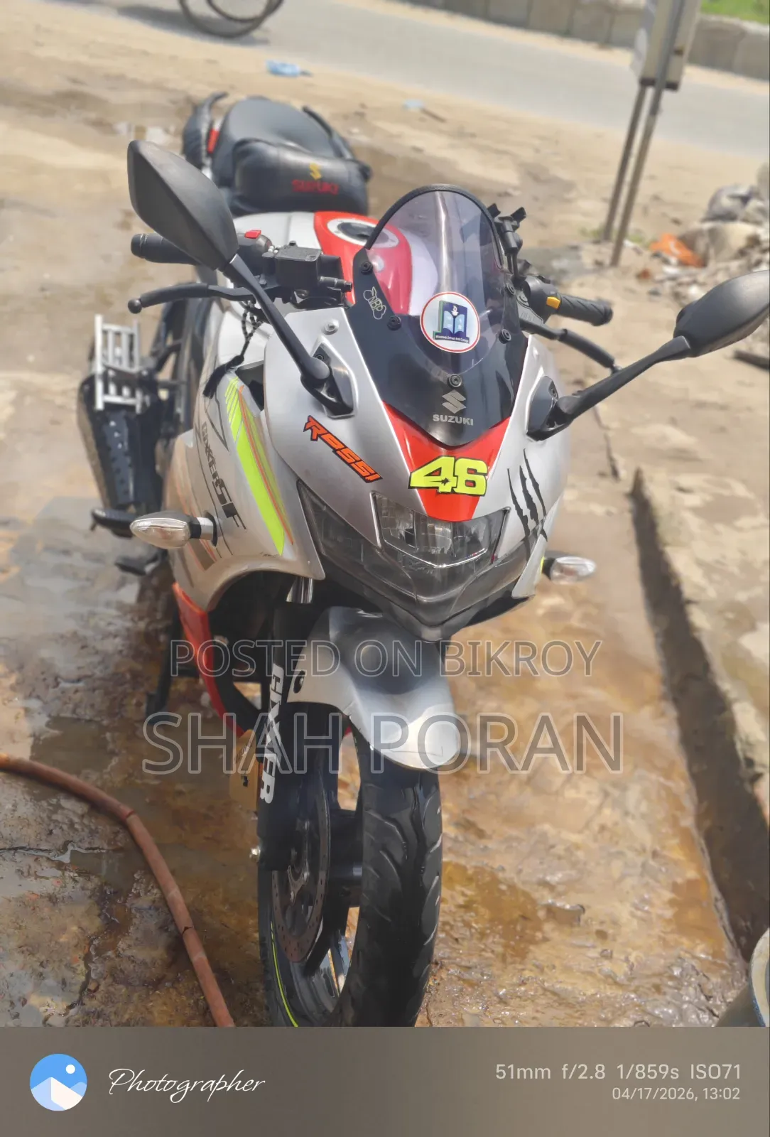 Suzuki Gixxer SF 2025 Orange