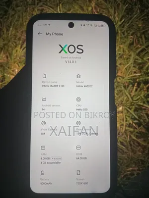 Infinix Smart 9 64 GB Gray
