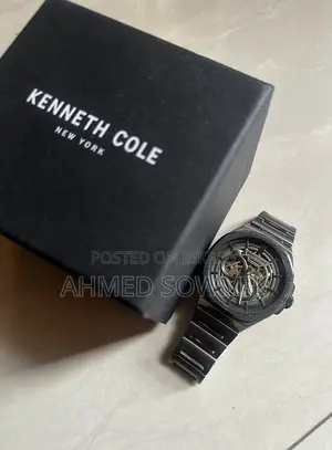 Kenneth Cole Automatic Grey Dial Stainless Steel Strap Watch