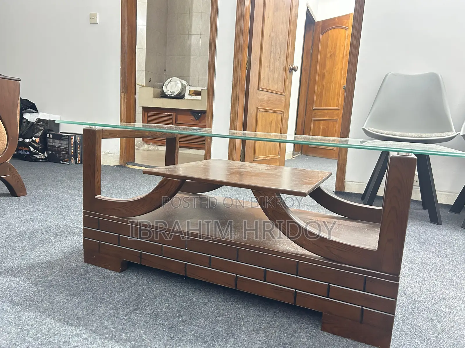 5-Seater Sofa Set With Center Table – 32,000 BDT
