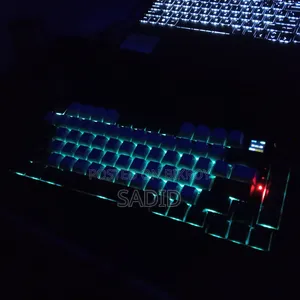 Ajazz Ak 820 Max Plus Tri-Mode Mechanical Keyboard (Black Shark Red)