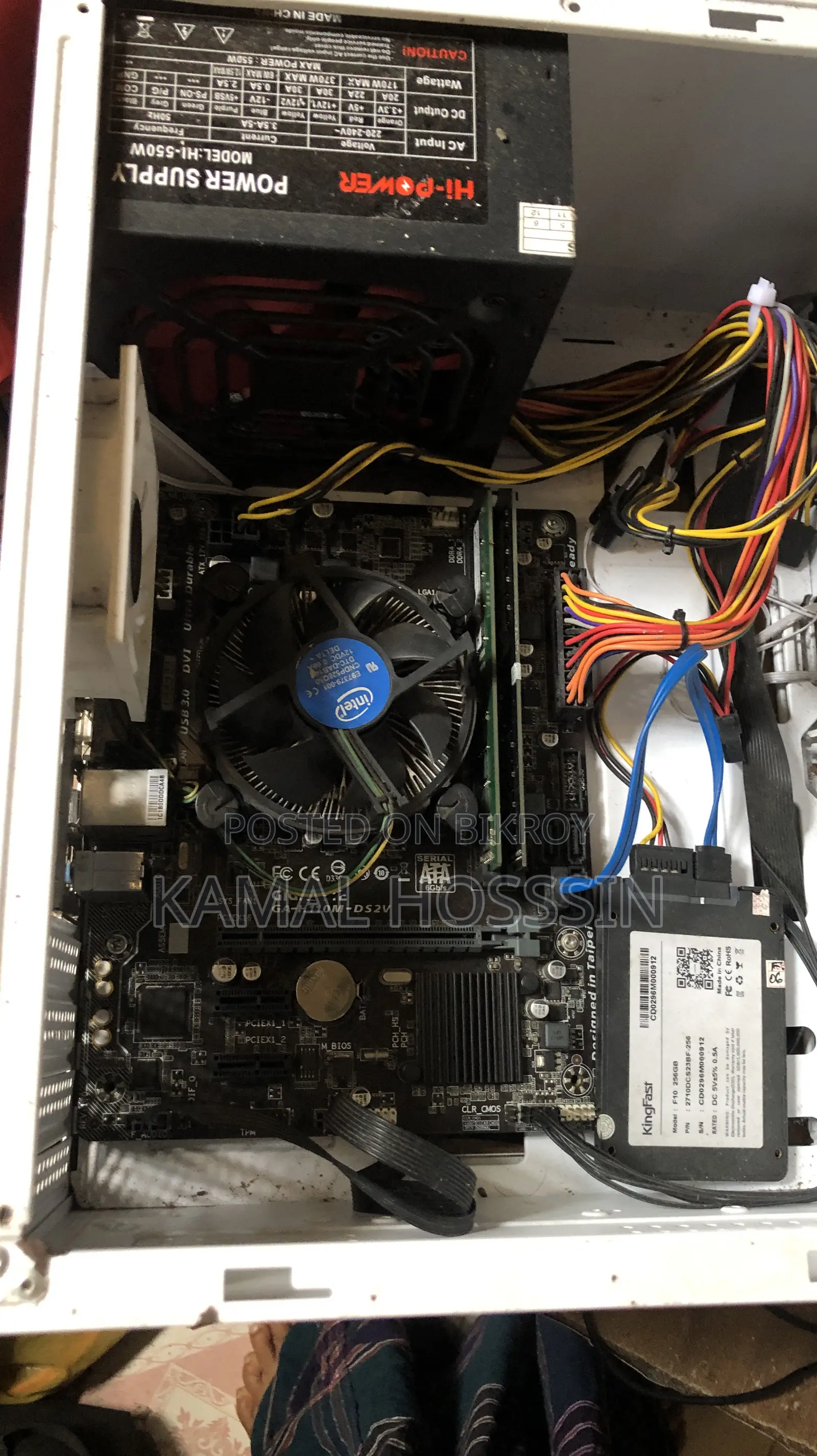 Desktop Computer Gigabyte GB-BACE-3000 8GB Intel Core I3 SSD 256GB