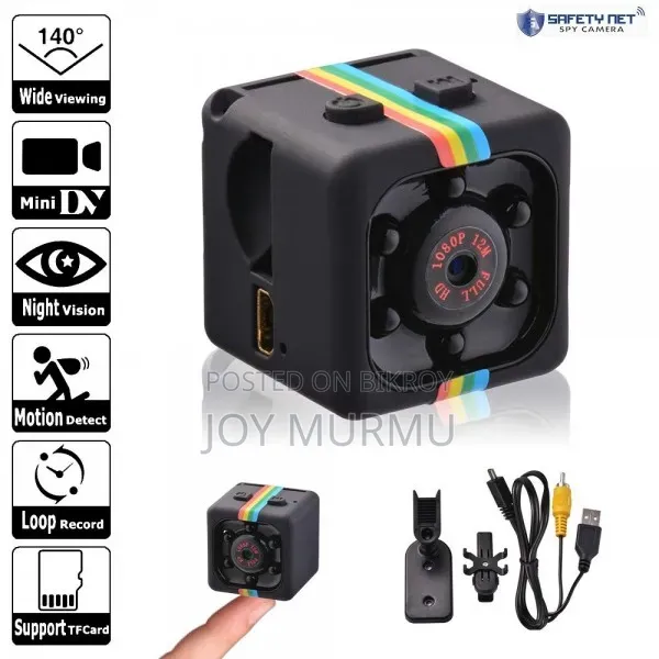 Sq11 Full HD Mini Spy and Security Camera (with Night Vision)