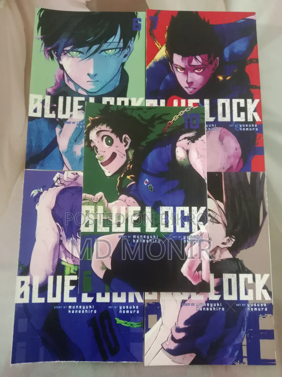 Blue Lock Manga Vol 1-10