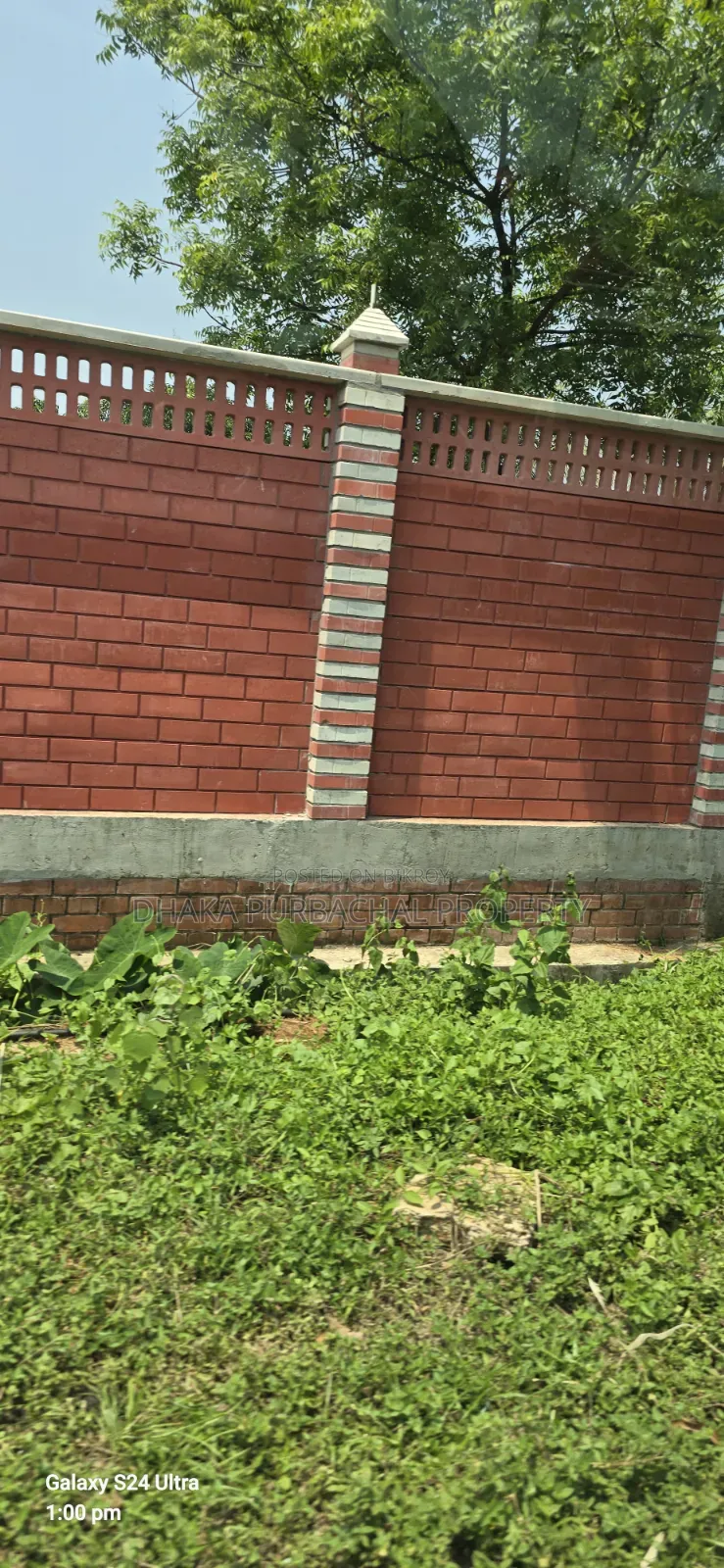 Purbachal Sector-3 Lake View 75'x30' Corner 10 Katha Plot for Sale