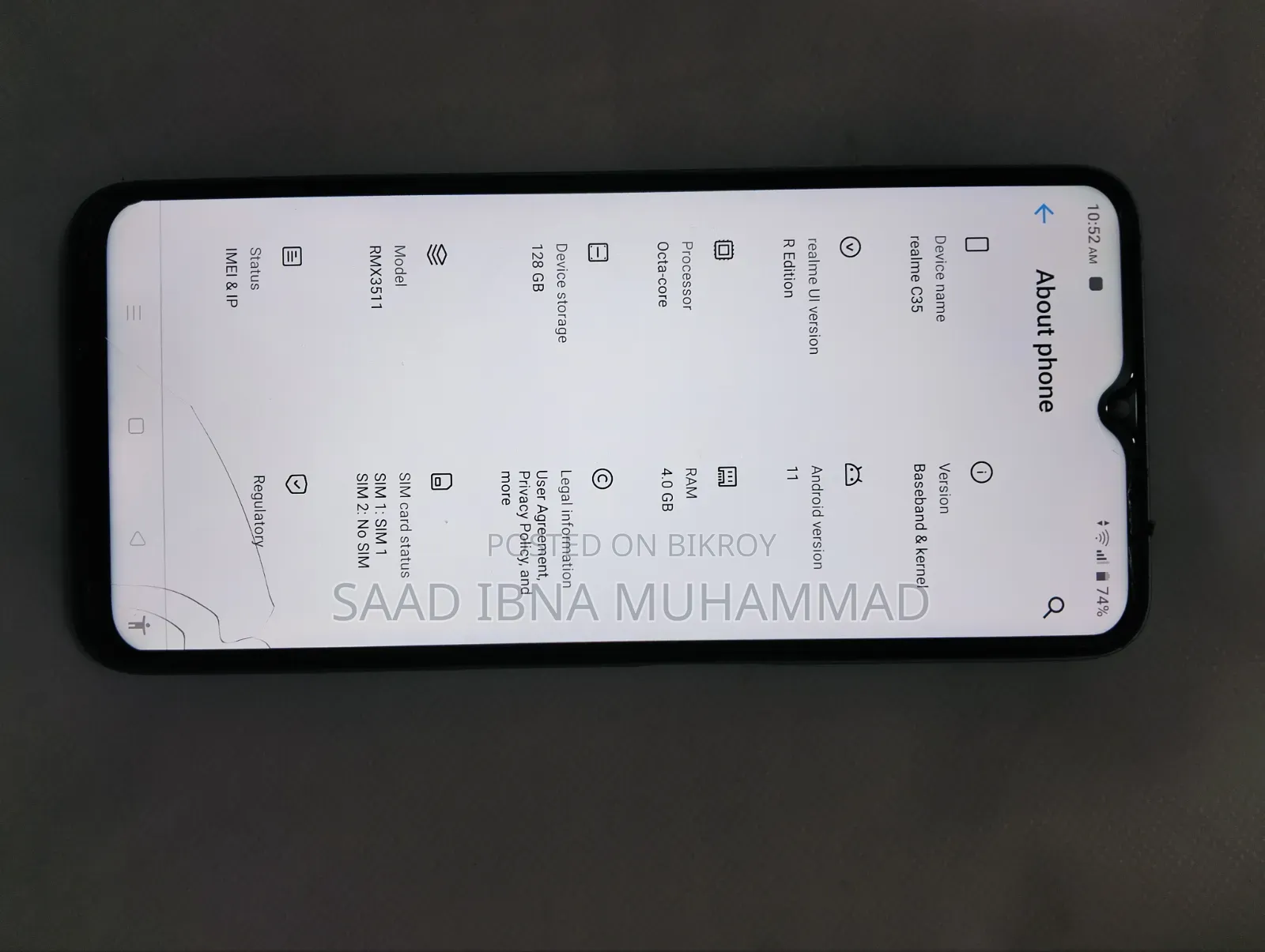 Realme C35 128 GB