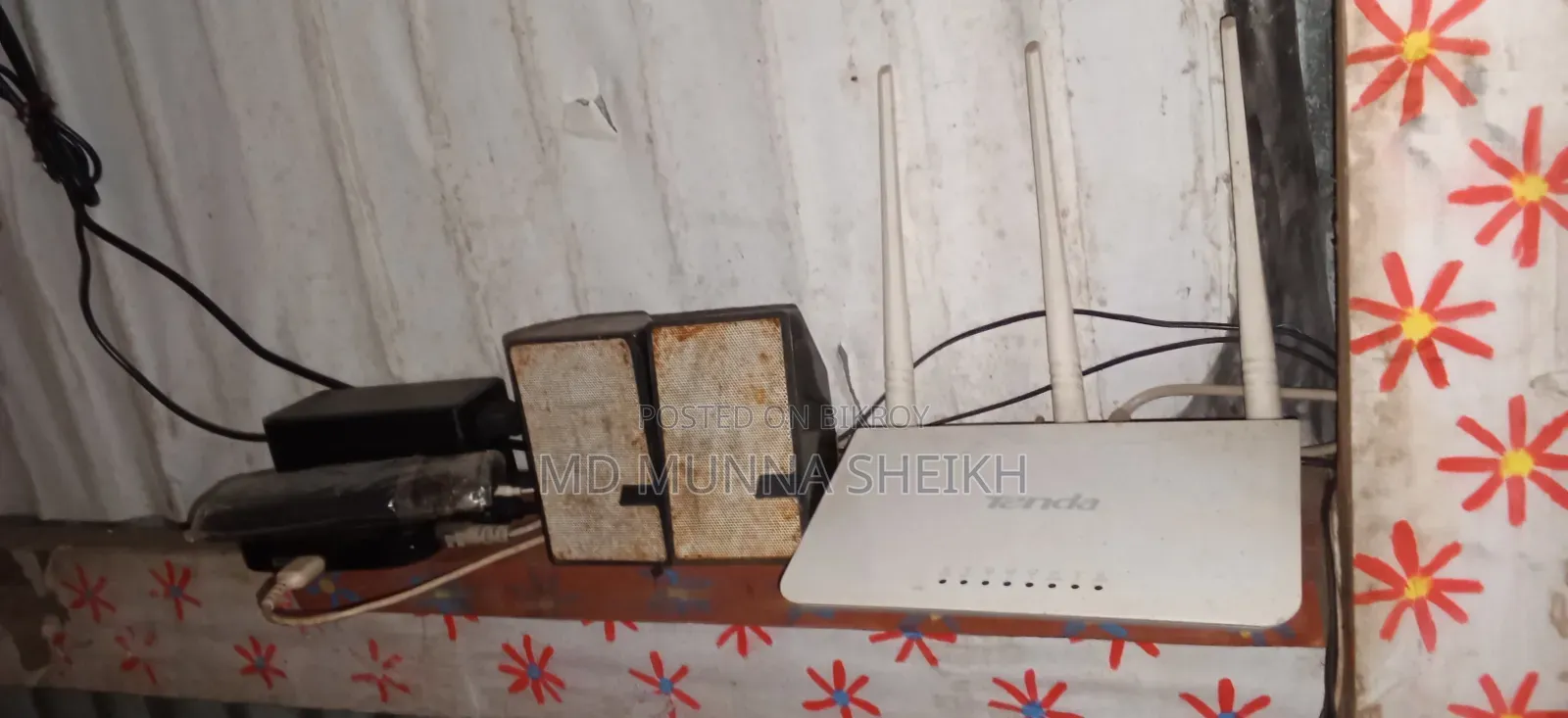 Monitor Smart Tv Cord Box Router