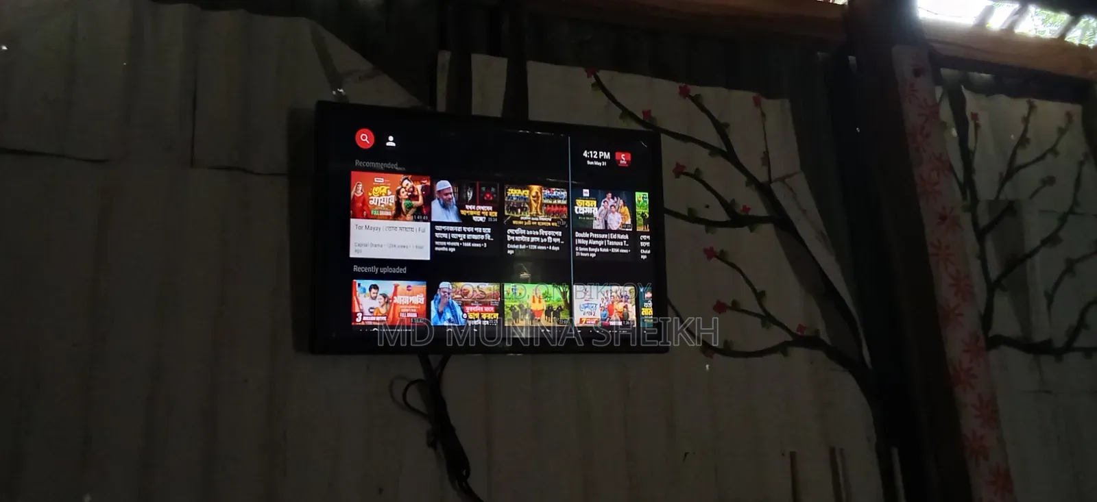 Monitor Smart Tv Cord Box Router