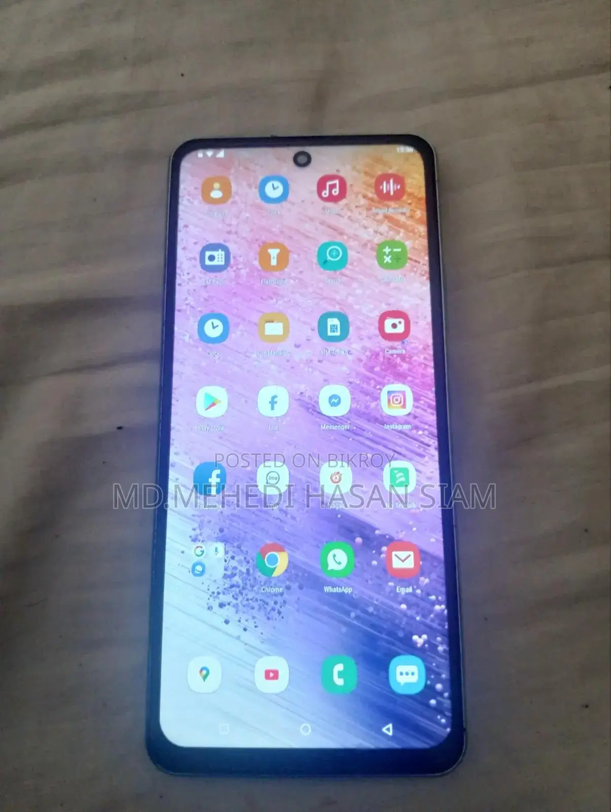 স্যামসাং গ্যালাক্সি এ৭৩ ৫জি ২৫৬ জিবি নীল