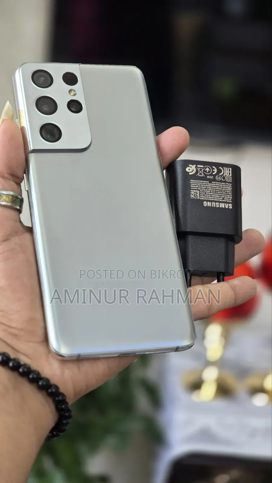 Samsung Galaxy S21 Ultra 5G 128 GB Silver
