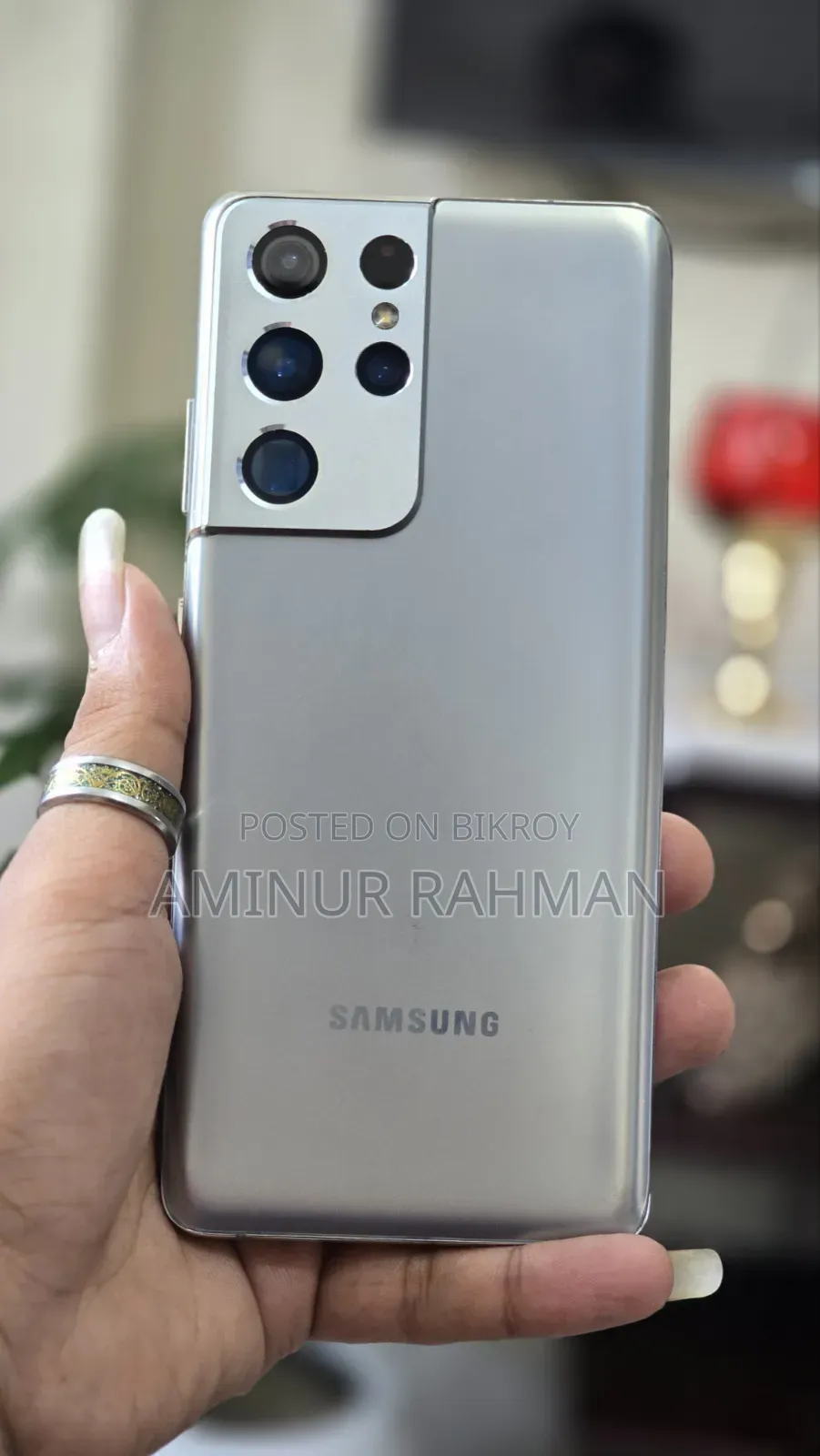 Samsung Galaxy S21 Ultra 5G 128 GB Silver