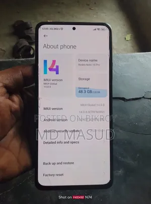 Xiaomi Redmi Note 10 Pro 128 GB Black