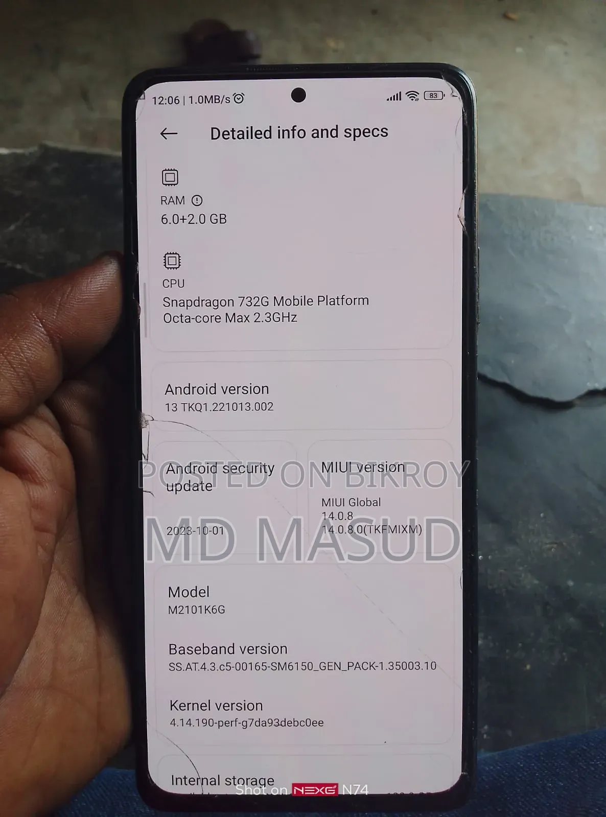 Xiaomi Redmi Note 10 Pro 128 GB Black