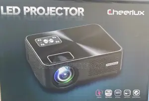 Cheerlux C9 Android Wifi Full HD 3600 Lumens LED Projector With TV