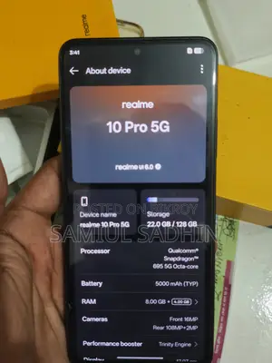 Realme 10 Pro 128 GB Black