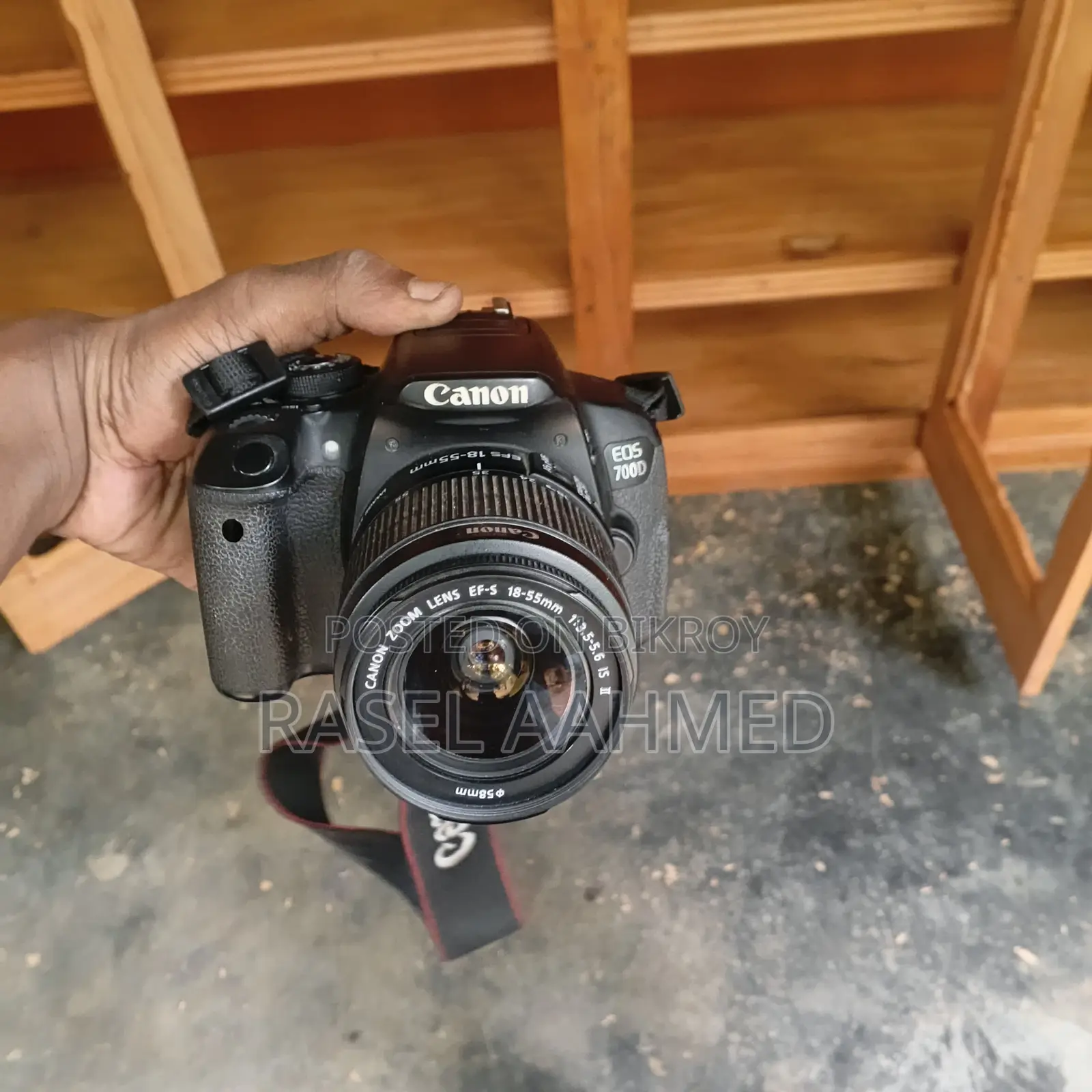 Canon Eos 700d DSLR 18.0 MP With 18-55mm Lens