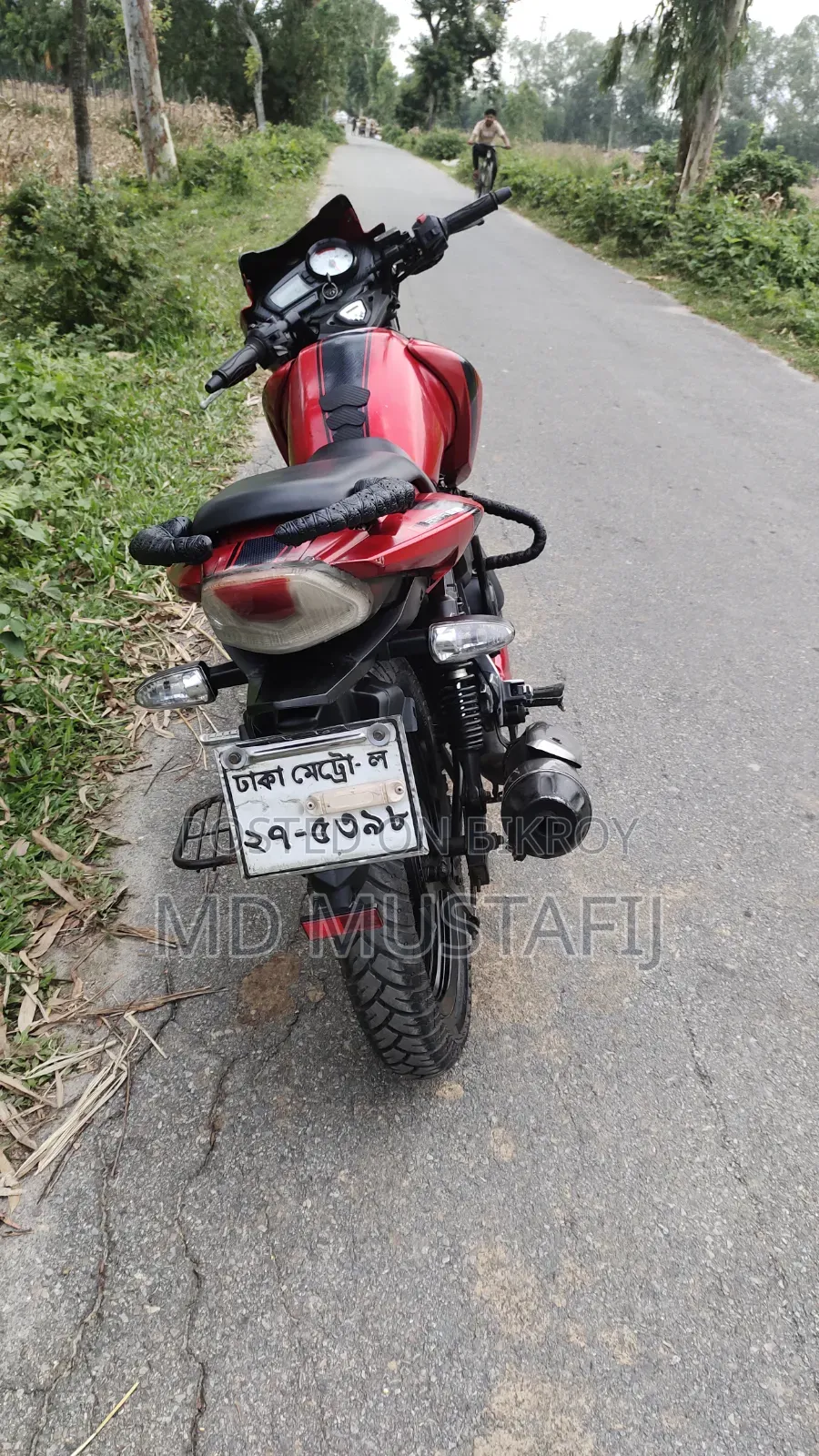 TVS Apache RTR 160 2V 2021 Red