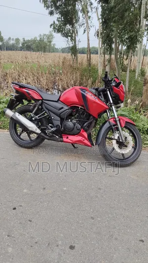 TVS Apache RTR 160 2V 2021 Red