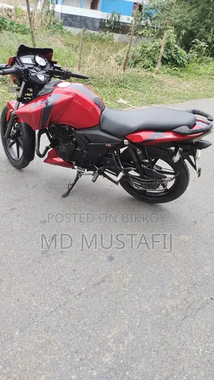 TVS Apache RTR 160 2V 2021 Red