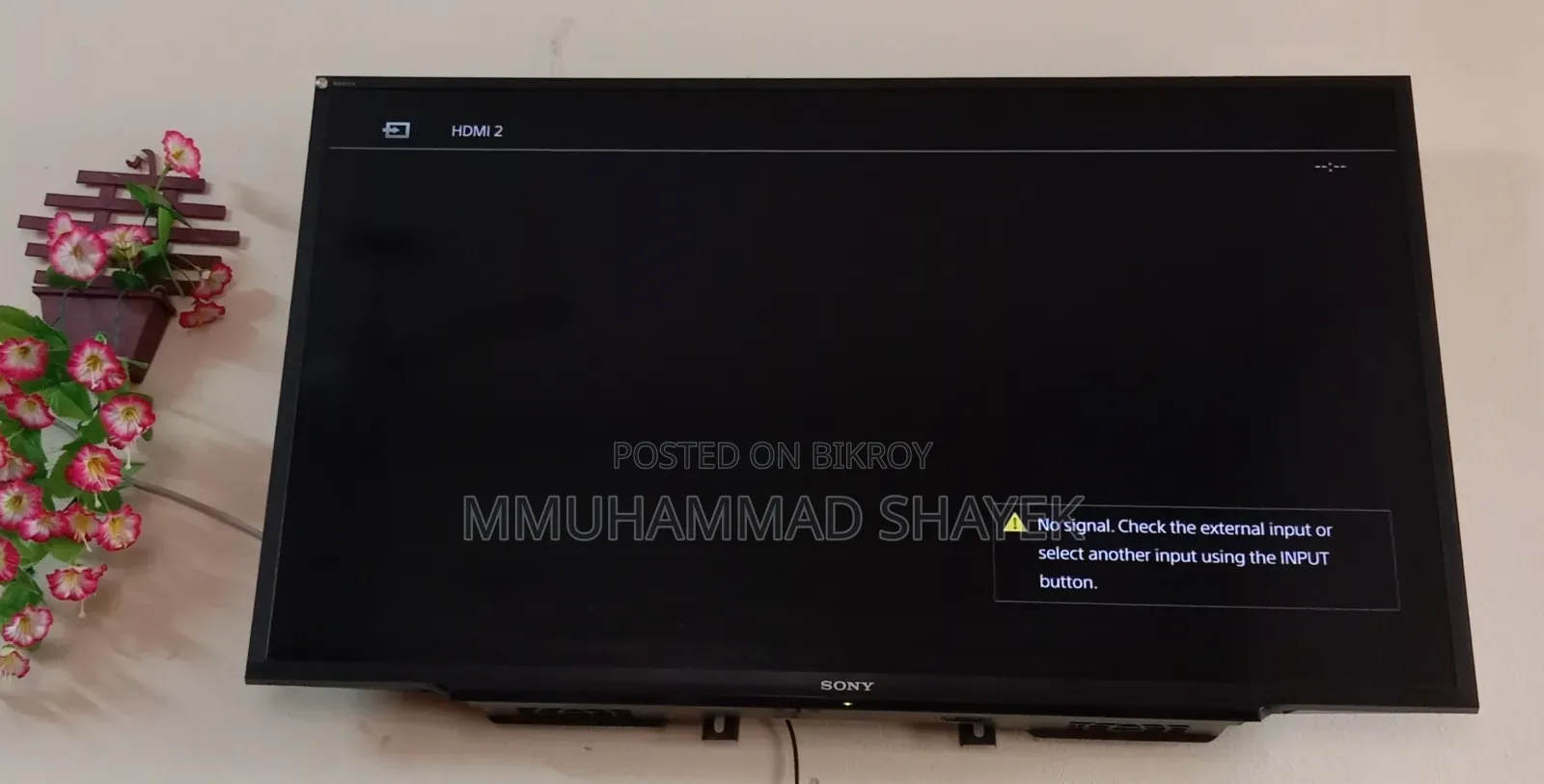 Sony Bravia 43" LED TV for Sale