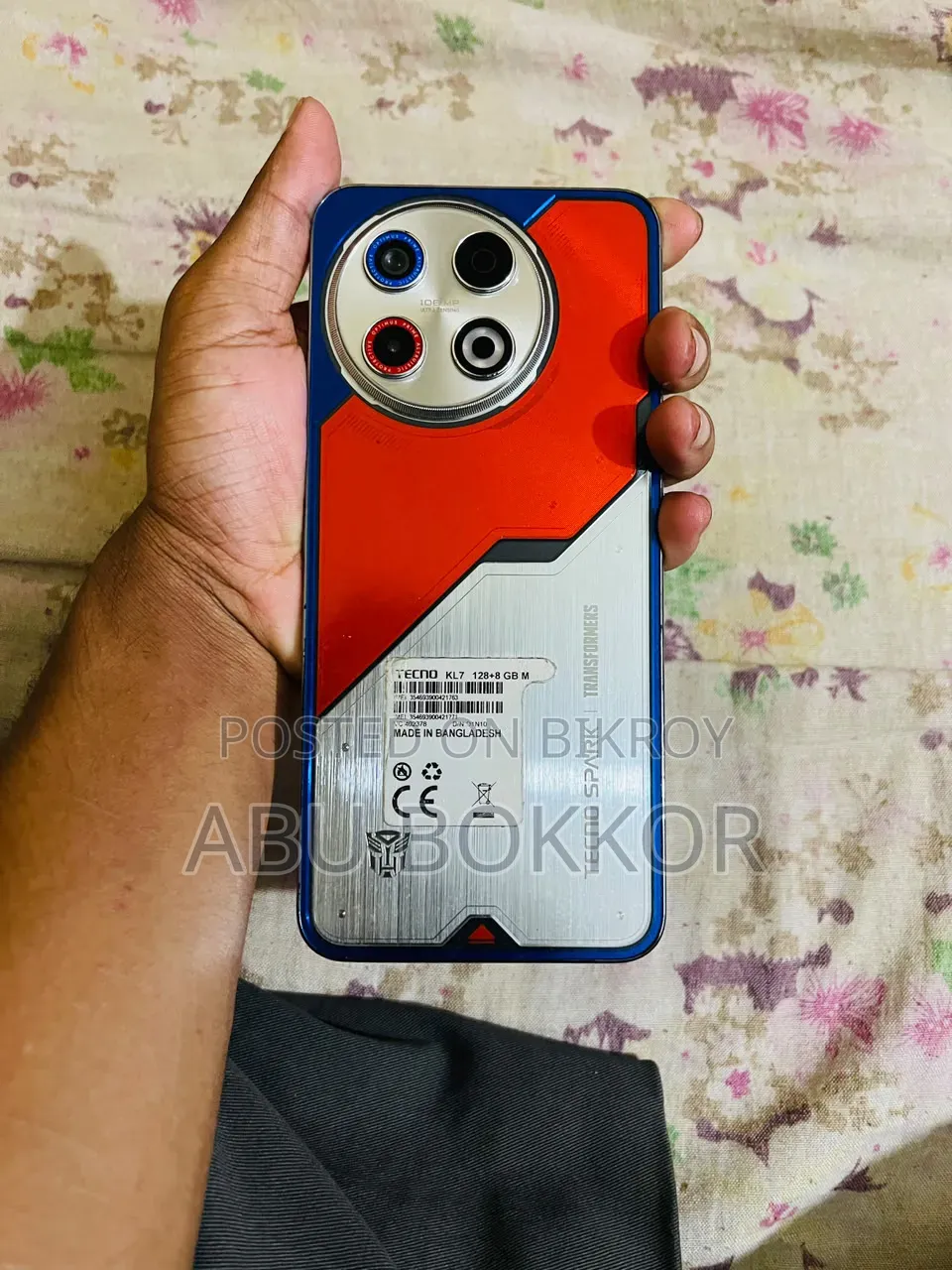 Tecno Spark 30 Pro 256 GB Red