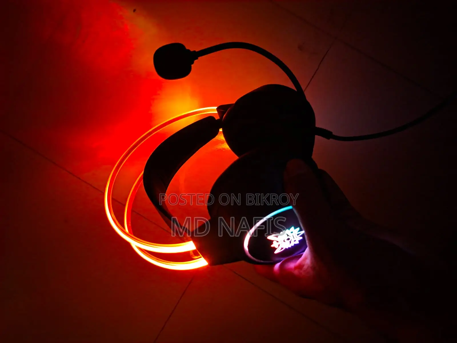 Onikuma X15 Pro RGB Gaming Headphone Black