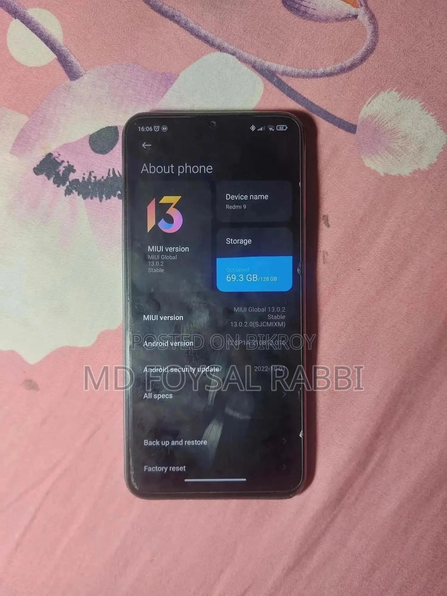 Xiaomi Mi 9 5G 128 GB Black