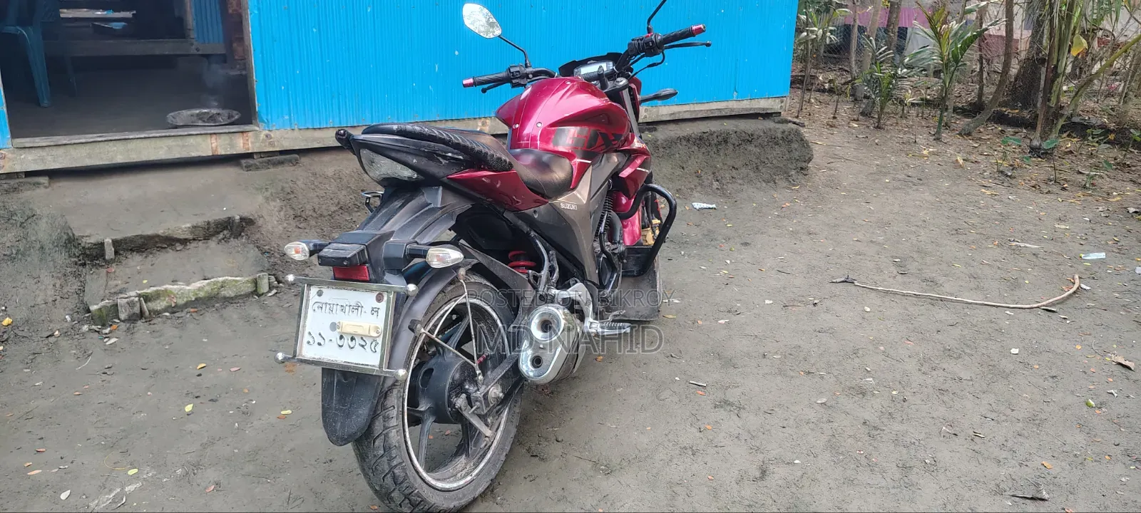 Suzuki Gixxer Monotone 2021 Red