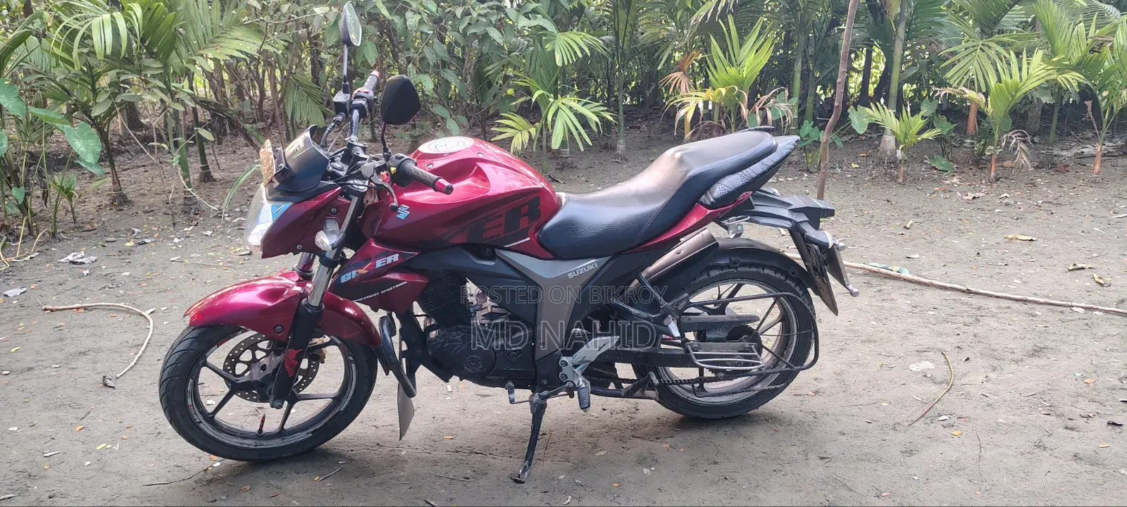 Suzuki Gixxer Monotone 2021 Red