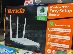 Tenda F3 Wifi Router (Brand New) – Unused Condition
