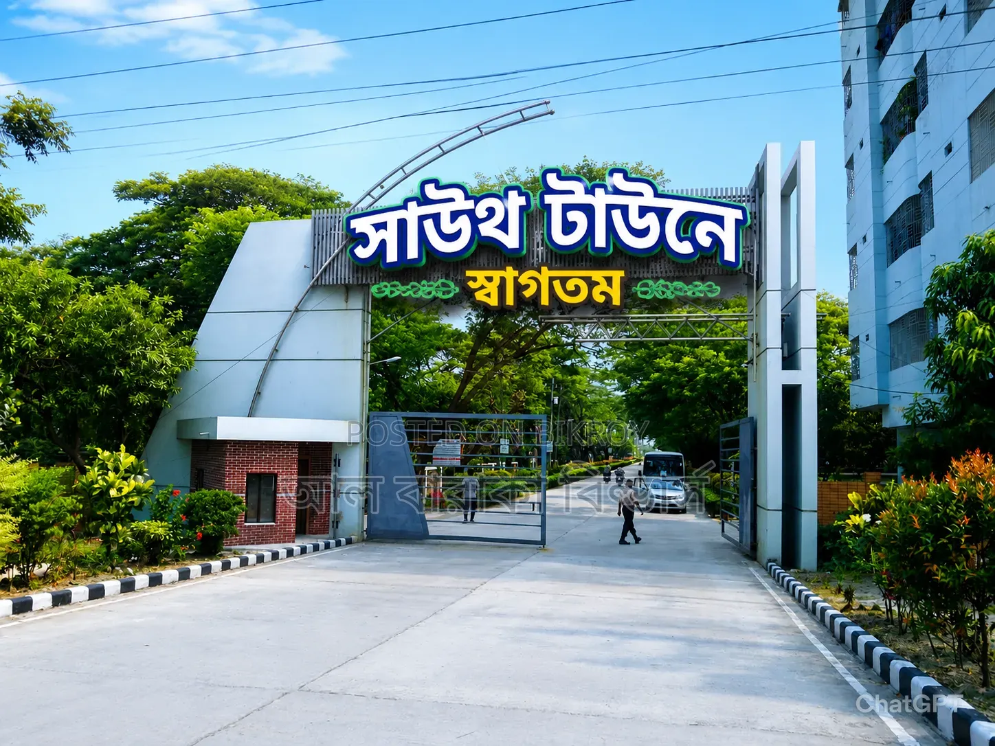 Furnished 3-bedroom Block of Flats in Al-Baraka Builders, Keraniganj