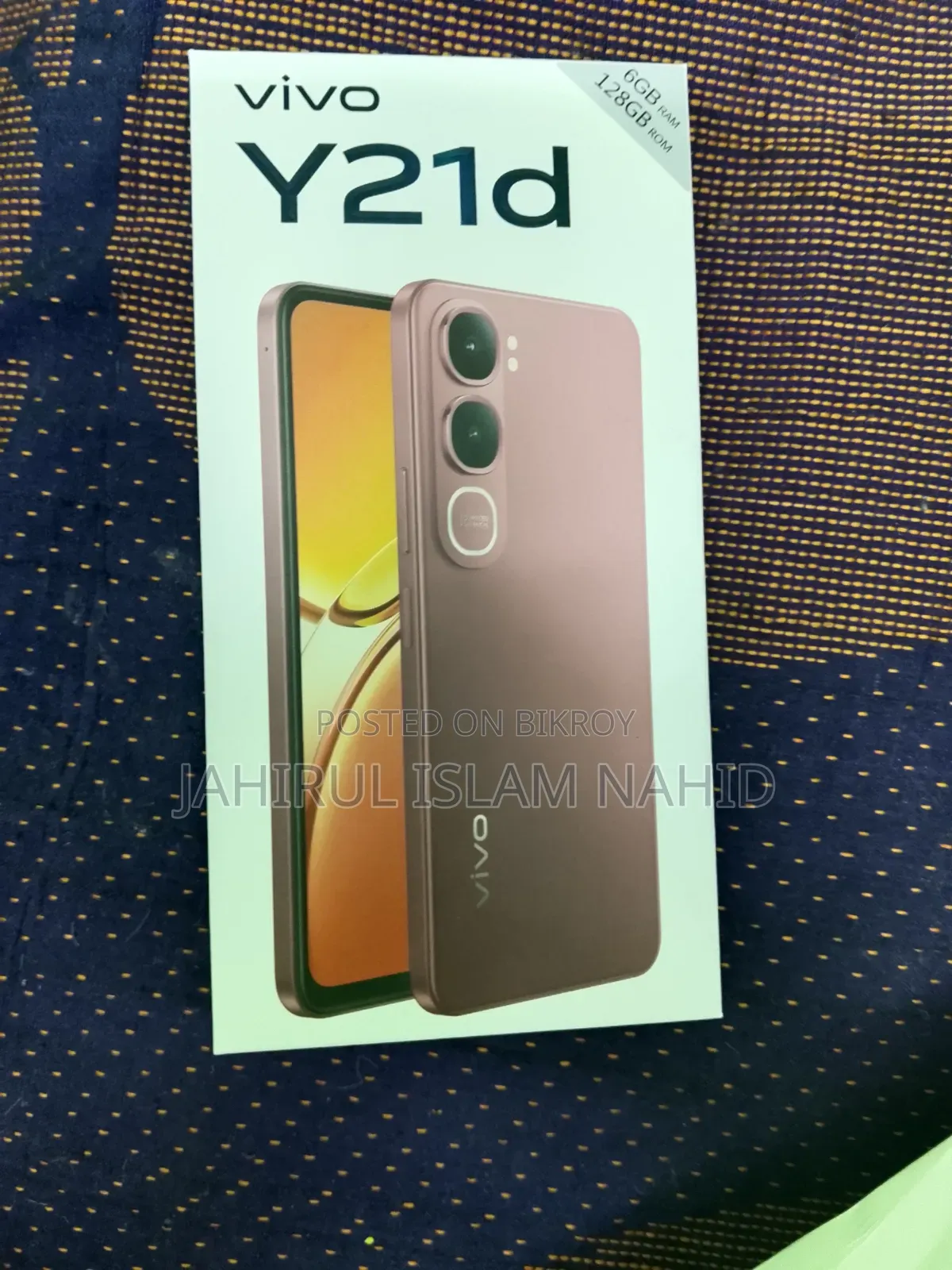 New Vivo Y21d 128 GB Green