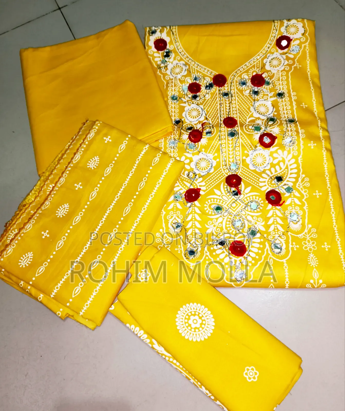 Georgette Three-Piece
