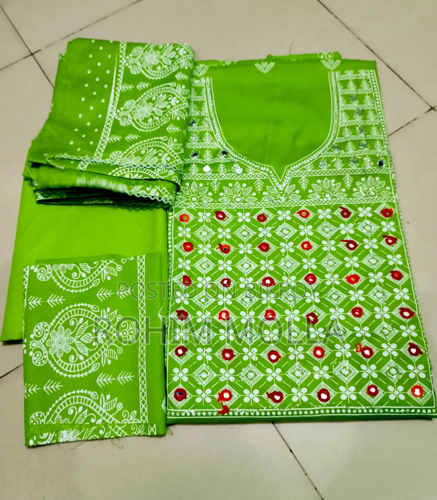 Georgette Three-Piece