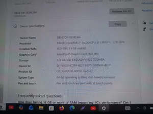 Laptop Lenovo ThinkPad X1 Yoga 16GB Intel Core I7 SSD 512GB