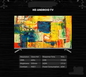 Smart Sel-32g25f 32" FHD Voice Control Android Smart Google Tv